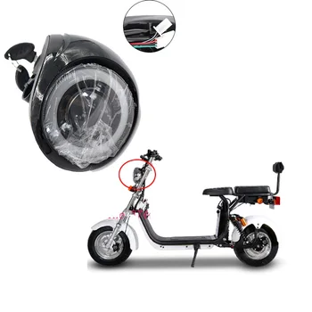 Ангельские глазки 48-Вольтовая фара ЖК-дисплей батареи для электрического скутера Citycoco Китайские аксессуары для скутеров Harley
