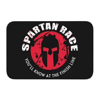Персонализированная Спартанская раса Sparta Spirit Коврик для ванной Противоскользящий Кухонный коврик для гаража Ковер 40*60 см