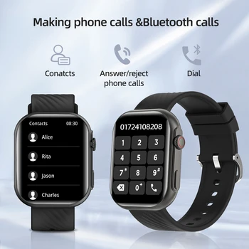 Смарт-часы LIFEBEE для мужчин и женщин с поддержкой Bluetooth, пульсометр, фитнес-трекер, умные часы для Android и IOS